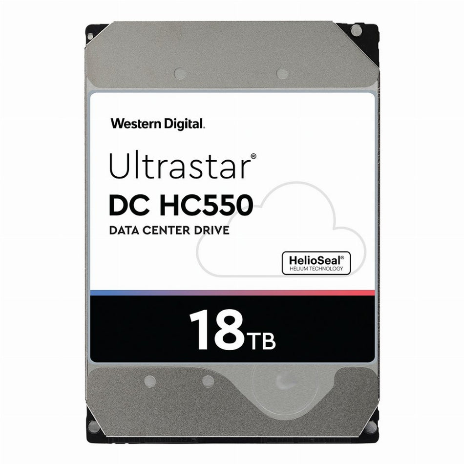 18TB WD Ultrastar DC HC550 0F38353 7200RPM 512MB Ent.