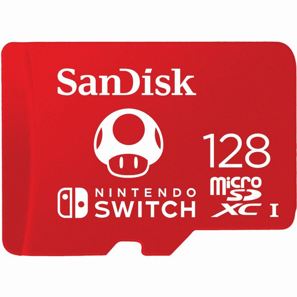 CARD 128GB SanDisk Nintendo Switch microSDXC 100MB/s