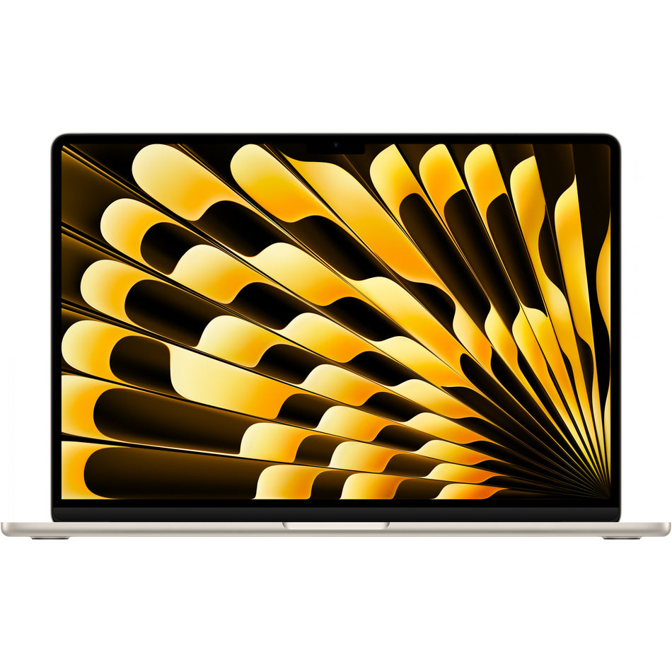 MacBook Air: Apple M3 chip with 8-core CPU and 10-core GPU, 8GB, 512GB SSD - Starlight