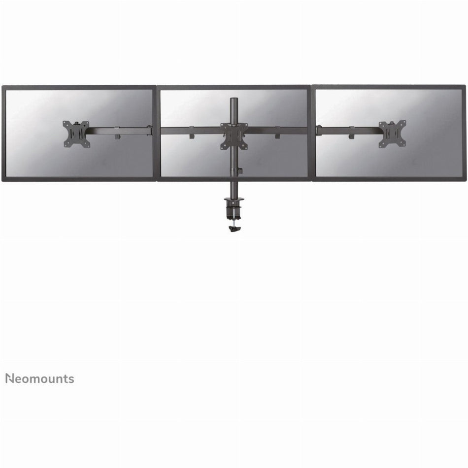 Tischhalterung für drei Flachbildschirme bis 27" (69 cm) 7KG FPMA-D550D3BLACK Neomounts