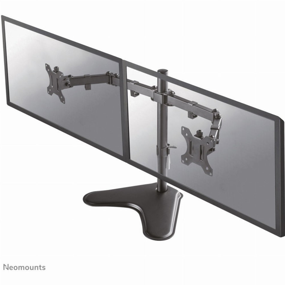 Tischhalterung für zwei Flachbildschirme bis 32" 8KG FPMA-D550DDBLACK Neomounts