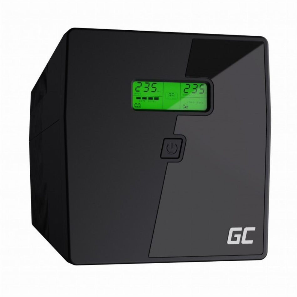 Green Cell 1000VA 600W Überspannungsschutz 230V Schwarz