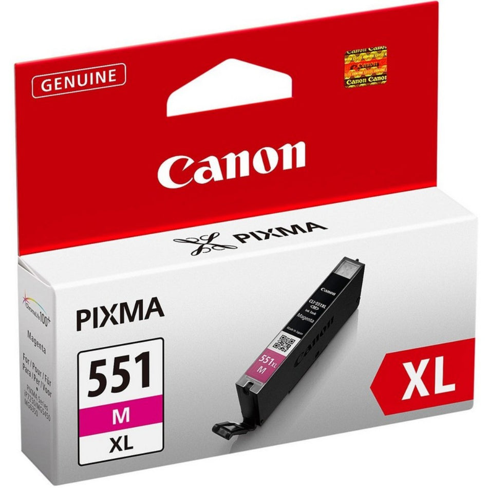 Canon Tinte CLI-551XL 6445B001 Magenta bis zu 660 Seiten gemäß ISO/IEC 29102