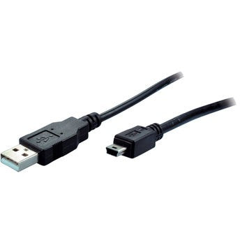 USB 2.0 A - Mini-B (ST-ST) 2m Adapterkabel Schwarz