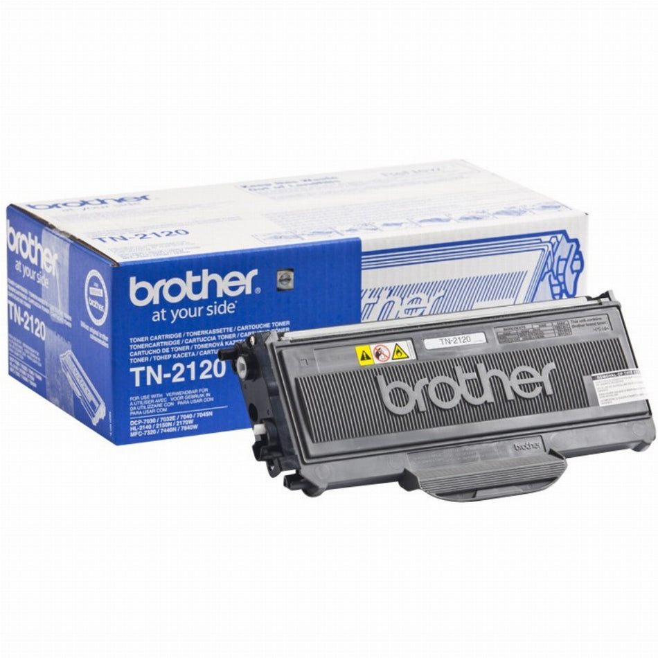 Brother Toner TN-2120 Schwarz bis zu 2.600 Seiten nach ISO 19752