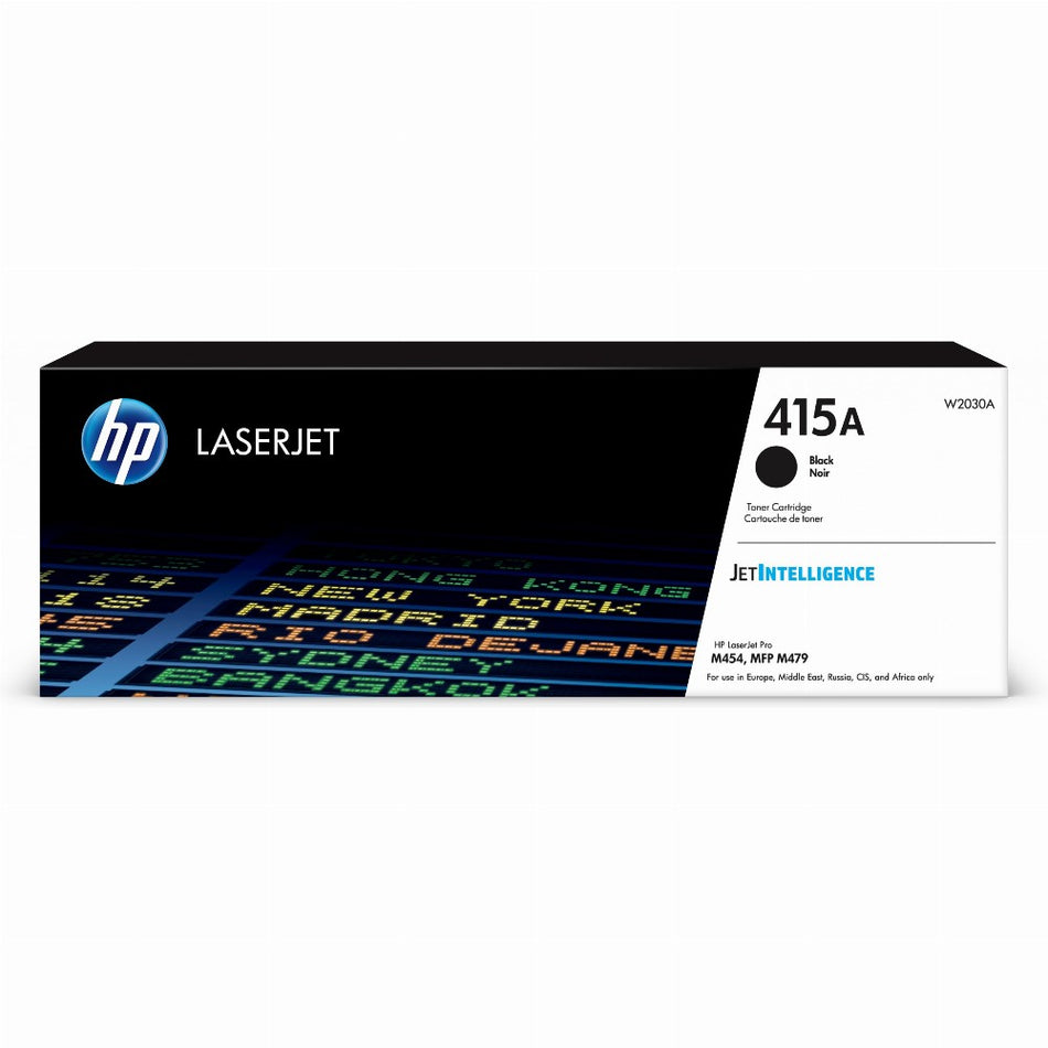 HP Toner 415A W2030A Schwarz bis 2.400 Seiten ISO/IEC 19798