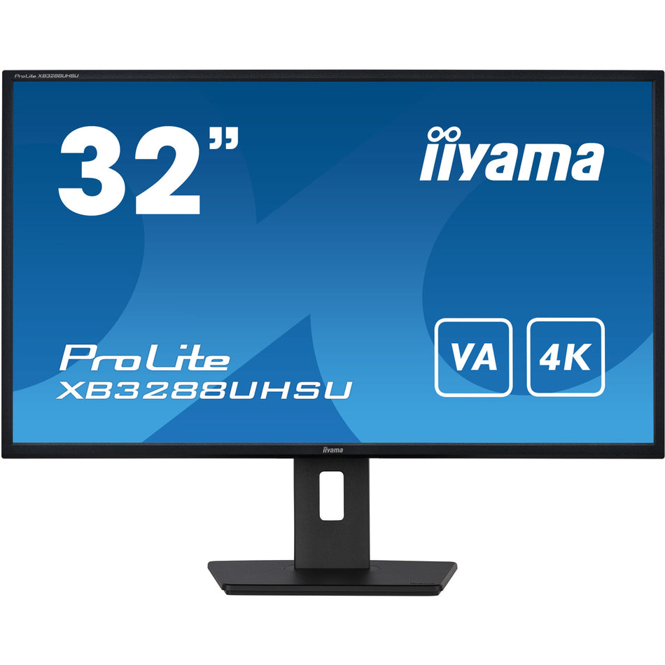 81,3cm/32" (3840x2160) iiyama ProLite XB3288UHSU-B5 4K LED 60Hz 3ms 2xHDMI DP LS Black