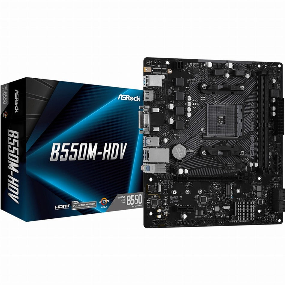 AM4 ASRock B550M-HDV mATX