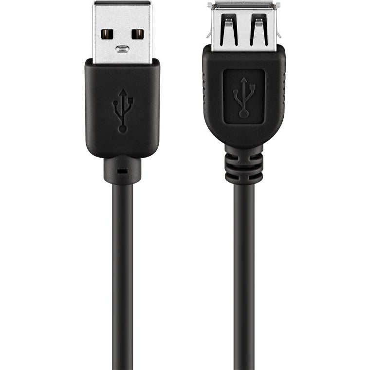 USB 2.0 (ST-BU) 1,8m Verlängerungskabel Schwarz