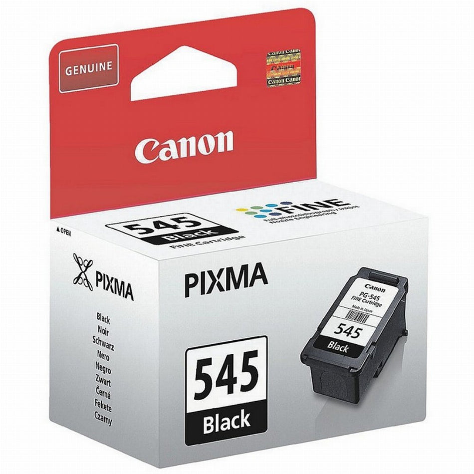 Canon Tinte PG-545 8287B001 Schwarz bis zu 180 Seiten gemäß ISO/IEC 24734